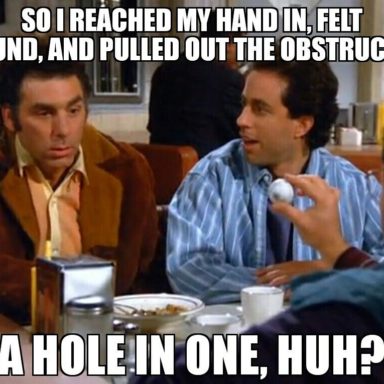 Hankerin’ for some doublemint gum – Seinfeld Memes