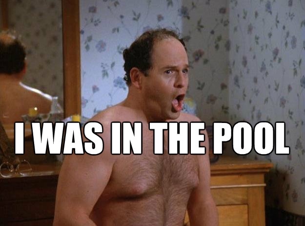 Image result for george costanza shrinkage