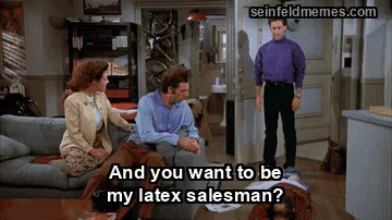 The Boyfriend — "And you want to be my latex salesman?" (S03E17E18)