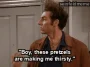 The Alternate Side — ""Boy, these pretzels are making me thirsty."" (S03E11)