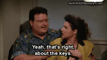 The Keys — "He was ticked off about the keys." (S03E23)