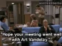 The Stake Out — ""Hope your meeting went well with Art Vandelay."" (S01E02)