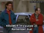 The Parking Garage — "KRAMER: It's purple 23. Remember that." (S03E06)