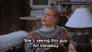 The Cadillac — "She's seeing this guy, Art Vandelay." (S07E14E15)