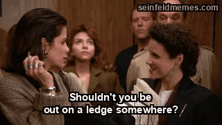 The Statue — "Shouldn't you be out on a ledge somewhere?" (S02E06)