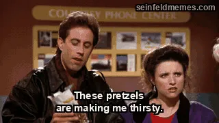 The Alternate Side — "These pretzels are making me thirsty." (S03E11)