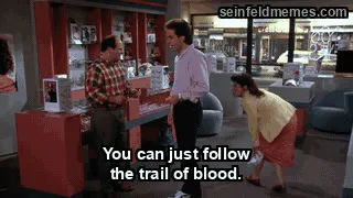 The Glasses — "You can just follow the trail of blood." (S05E03)